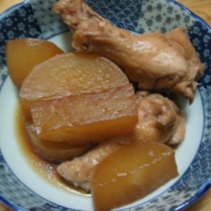 鶏肉と大根の煮物　名付けて、とり大根